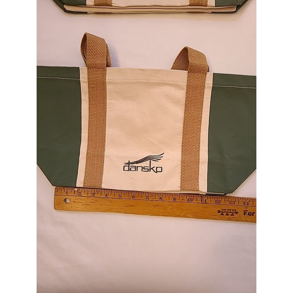 Dansko Canvas Tote Bag New Natural Hand Bag New York 12X5